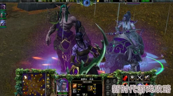 魔兽争霸种族采集速度揭秘：人类联盟与暗夜精灵谁更快？