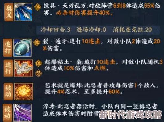 2025年火影忍者OL手游忍考100关高效通关技巧与最新站位阵容一览